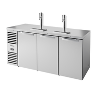 True TDR72-RISZ1-L-S-SSS-1 72-Inch Stainless Steel Draft Beer Dispenser
