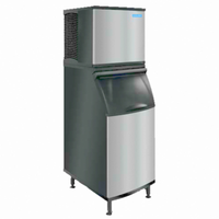 Koolaire KDP0420W 22-Inch Water-Cooled Dice Cube Ice Machine - 435 lbs