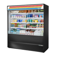 True Refrigeration TOAM-72-HC~TSL01 72-Inch Open Display Merchandiser