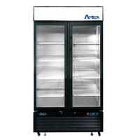 Atosa MCF8732GR 39.5-Inch Two-Door Glass Display Freezer, 28.5 Cu. Ft.