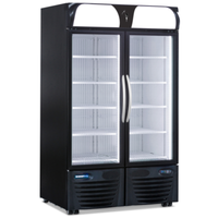 Minus Forty 43-UDGR-L1 46.5-Inch Double Glass Door Merchandising Refrigerator
