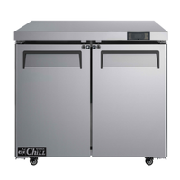 EFI Versa Chill 36" Two-Door Undercounter Freezer - FUDR2-36VC