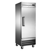 Ancaster SC20 Single Solid Door Reach-In Refrigerator (29-Inch, 20.6 Cu. Ft.)