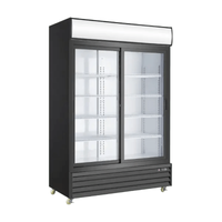 Ancaster AFE-G32 52.4-Inch Commercial Sliding Glass Door Merchandiser Refrigerator