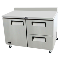 EFI CWDW2-48VC Versa-Chill 48-Inch Refrigerated Worktop with Door and Drawers