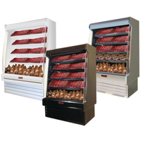 Howard-McCray SC-OM35E-5S-S-LED 63-Inch Endless Open Refrigerated Meat Merchandiser