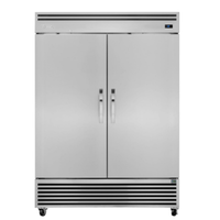 True TGN-2R-2S 57.63-Inch Two-Section Solid Door Reach-In Refrigerator