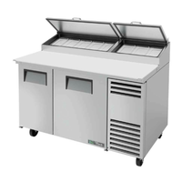 True TPP-AT-60-HC 60-Inch Two-Door Commercial Pizza Prep Table
