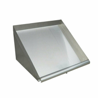 EFI SEWDR-72 72-Inch Slanted Stainless Steel Wall-Mounted Sorting Shelf