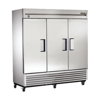 True T-72F Refurbished 3-Door Solid Commercial Freezer - 78.1"