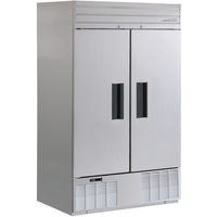 Habco SE46HCSA 47.5-Inch Two-Section Solid Door Commercial Refrigerator