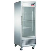 New Air NSGF-28-H 17.79 Cu. Ft. Single Glass Door Commercial Freezer