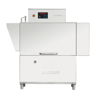 Blakeslee RC64 63-Inch High-Temperature Conveyor Dishwasher, 340 Racks/Hr