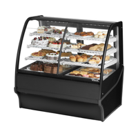 True TDM-DZ-48-GE/GE-S-S 48-1/4" Stainless Steel Dual Zone Bakery & Deli Merchandiser