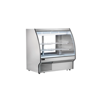 EFI CDCSC-60 60-Inch Curved Glass Deli Refrigerator Display Case