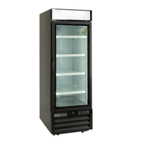Maxx Cold MVMF23B V-Series 27-Inch Single Glass Door Display Freezer - 23 Cu. Ft.