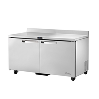 True 60-Inch SPEC3 Series Worktop Freezer with Solid Doors TWT-60F-HC~SPEC3