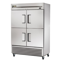 True Refrigeration TS-49-4-HC 54-Inch Two-Section Solid Half-Door Commercial Refrigerator
