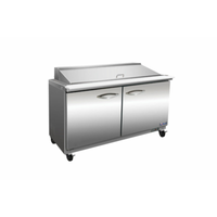 IKON ISP36M 36-Inch 2-Door Mega Top Sandwich and Salad Prep Table