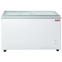 New Air NIF-71-FG Commercial Flat Glass Ice Cream Display Freezer, 70.5-Inch