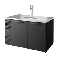 True TDR60-PTSZ1-L-B-SS-SS-1 60-Inch Pass-Thru Draft Beer Dispenser