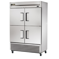 True Refrigeration TS-49F-4-HC 54-Inch Two-Section Solid Half-Door Reach-In Freezer