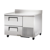 True TWT-44D-2-HC 44.5" Deep Worktop Refrigerator with 2 Drawers