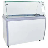 Ancaster DC-360 49.6" Commercial Ice Cream Dipping Cabinet with Glass Display