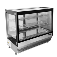 EFI CGSM-CT-2726 Présentoir réfrigéré de comptoir en acier inoxydable de 27,6 po