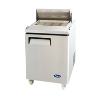 Atosa MSF8305GR 27.5-Inch One-Door Mega Top Sandwich and Salad Prep Refrigerator