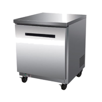 Maxx Cold MXCR27UHC 27.5-Inch Single-Door Commercial Undercounter Refrigerator