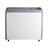 EFI FCFG-39 39-Inch Flat Glass Top Ice Cream Display Freezer - 9.5 Cu. Ft.