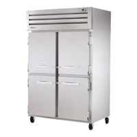 True Refrigeration STG2F-4HS-HC 52-Inch Two-Section Solid Half-Door Commercial Freezer