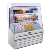 Howard-McCray SC-OD30E-4L-LED 51-Inch Self-Contained Dairy Open Air Merchandiser