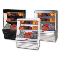 Howard-McCray SC-OP30E-5-B-LED 63-Inch Endless Design Produce Display Case - Black