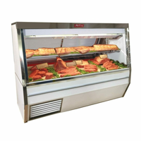 Howard-McCray SC-CMS34N-10-LED 120-Inch Double-Duty Red Meat Service Case