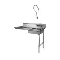 CMA Dishmachines SR-U 48-Inch Right-Side Undercounter Soiled Dishtable with Pre-Rinse Sink
