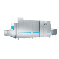 Meiko B-M74 P8 High-Capacity Rackless Flight Conveyor Dishwasher