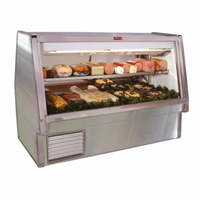 Howard-McCray SC-CDS34E-12-S-LED 148.5-Inch Stainless Steel Double-Duty Deli Display Case