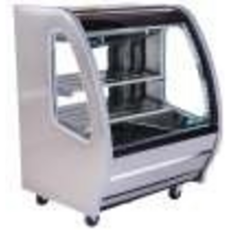Imbera Cooling Pro-Kold DDC40SS 40-Inch Curved Glass Deli Display Case