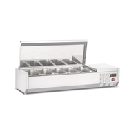 New Air NCSD-48-SL Rail de comptoir réfrigéré commercial de 47 pouces