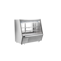 EFI CDCSS-60 28.5 Cu. Ft. Flat Glass Refrigerated Deli Display Case