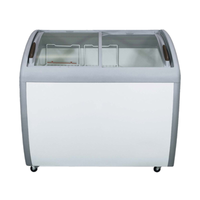 Congélateur à crème glacée à vitrine incurvée EFI FCCG-39 - 38,9"