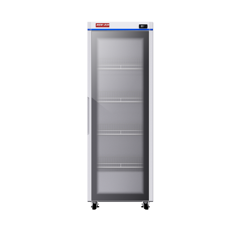 New Air NGPR-24-65H 13.07 Cu. Ft. Glass Door Medical & Vaccine Refrigerator