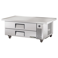 True TRCB-52-60-HC 60" Refrigerated Equipment Stand and Chef Base