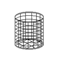 Fagor 19000792 Commercial 16" x 16" Cutlery Wash Rack Container