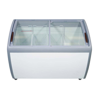 EFI FCCG-50 Vitrine à crème glacée incurvée 49,6 po, 12,7 pi³