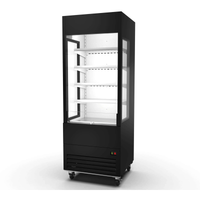 Ancaster OC-30G 30-Inch Open Display Refrigerator with Glass Sides