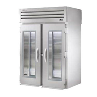 True SPEC SERIES STA2RRT-2G-2S-HC 68-Inch Two-Section Glass/Solid Door Roll-Through Refrigerator
