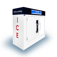 Leer L085UASVP 85 Cu. Ft. Solid Door Outdoor Ice Merchandiser - 84"